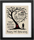 2 Year of Marriage Decoration Gift